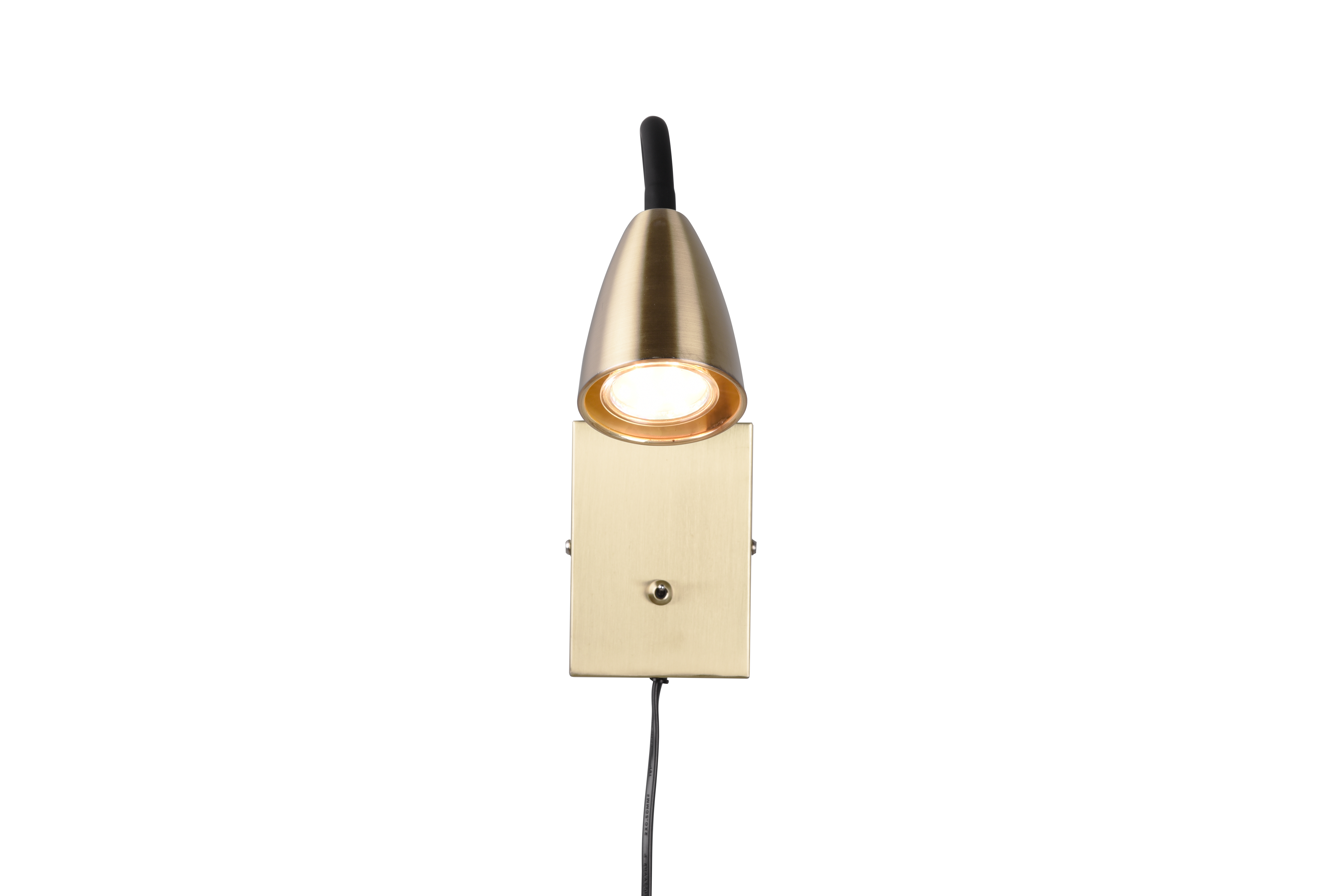 trio Wall lamp trio wanda gu10 max 10w brass