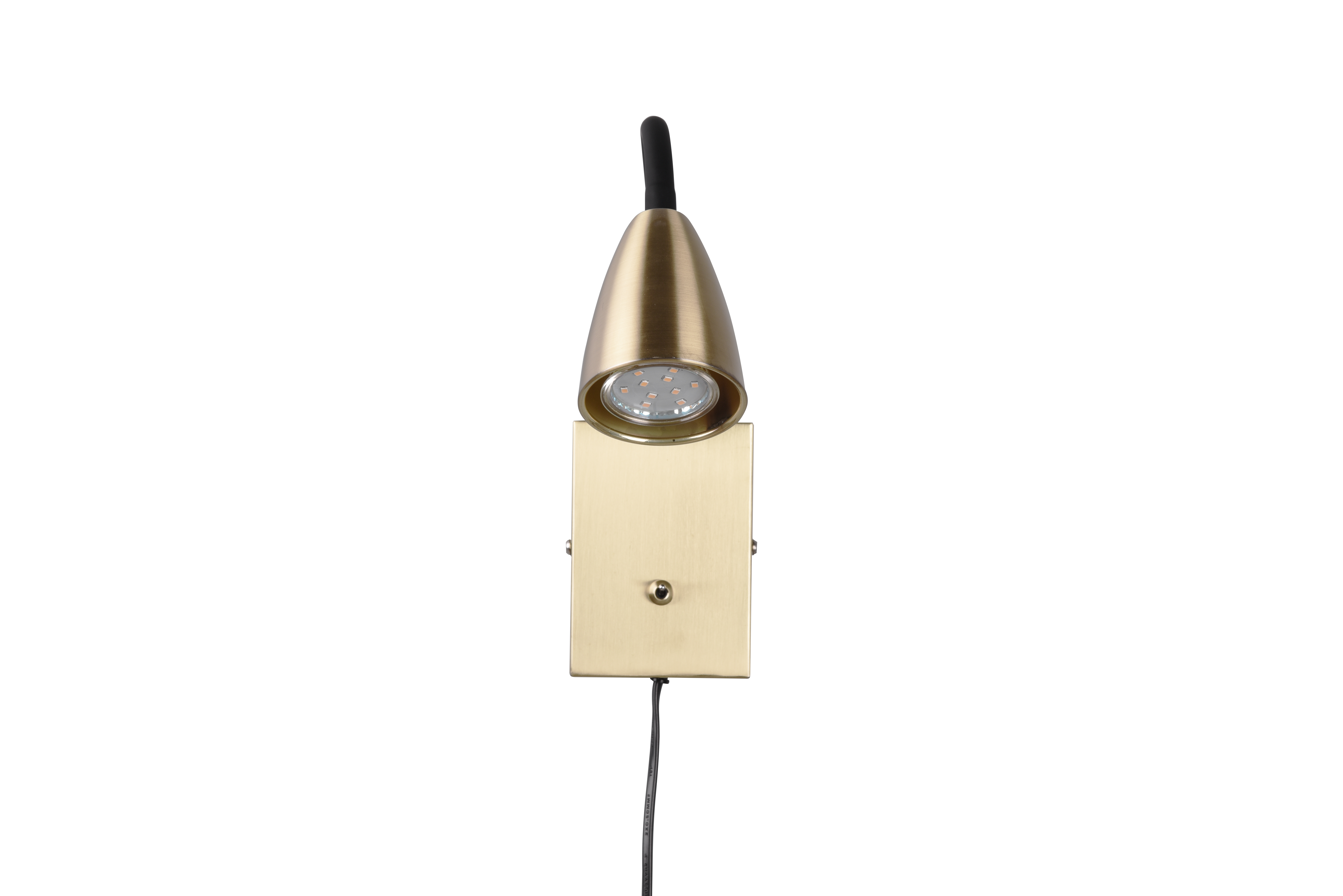 trio Wall lamp trio wanda gu10 max 10w brass