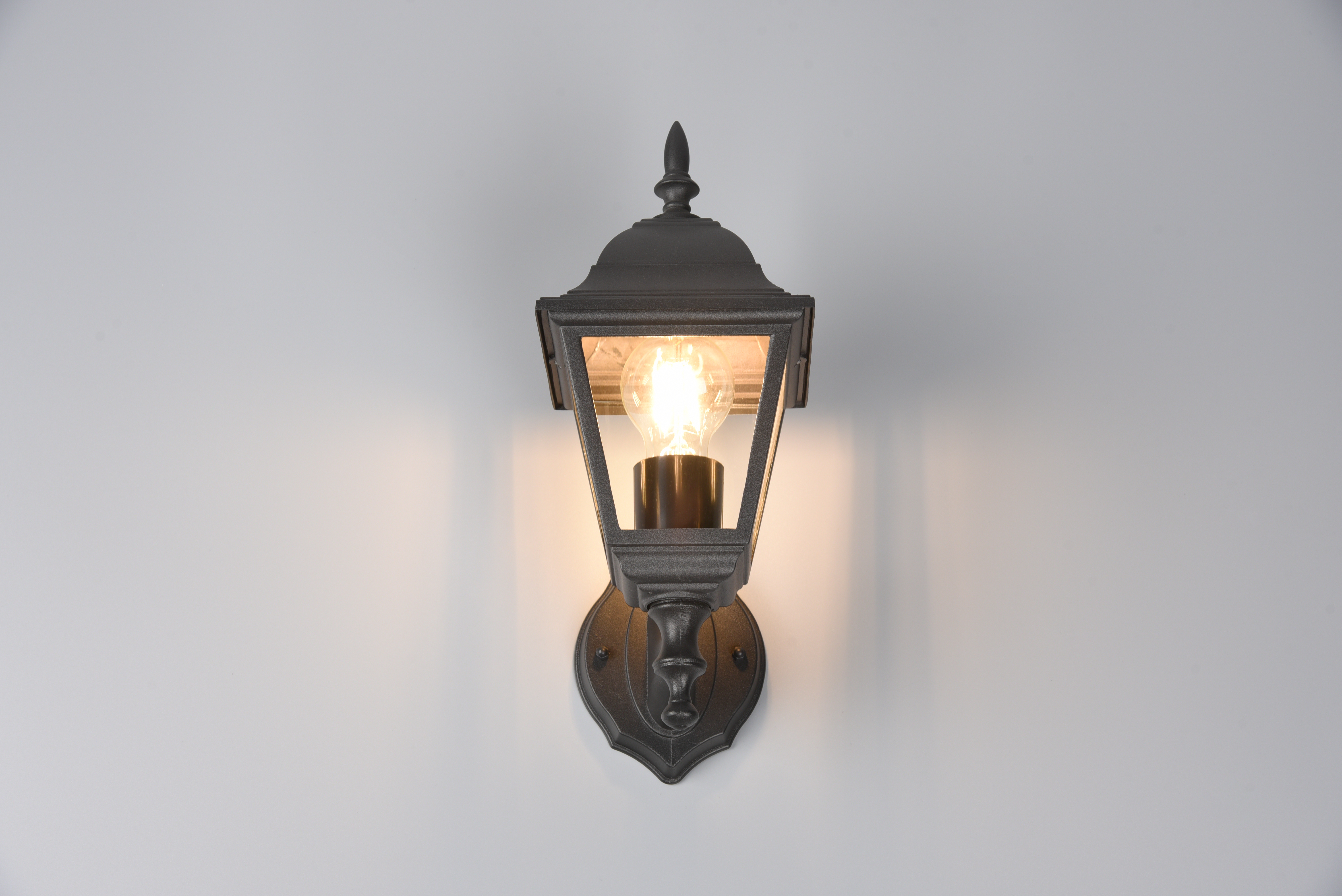 trio Wall lamp outdoor trio livenza ip44 e27 max 60w black