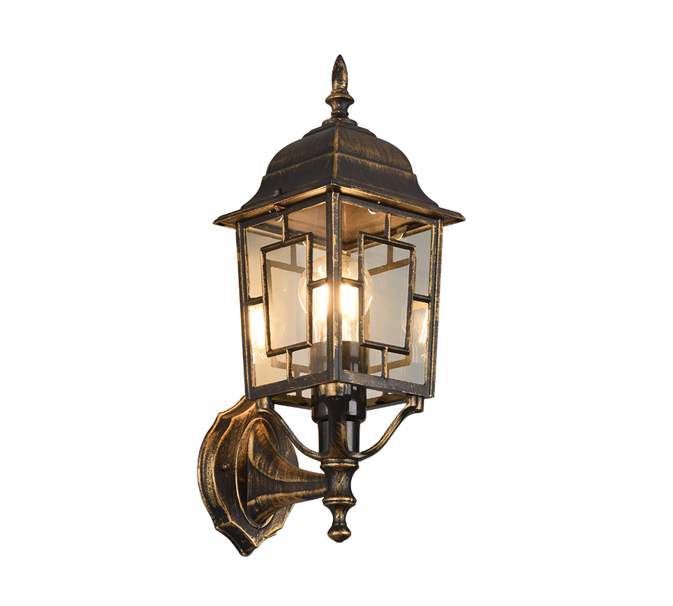WALL LAMP OUTDOOR TRIO VOLTURN IP44 E27 MAX 60W RUSTIC