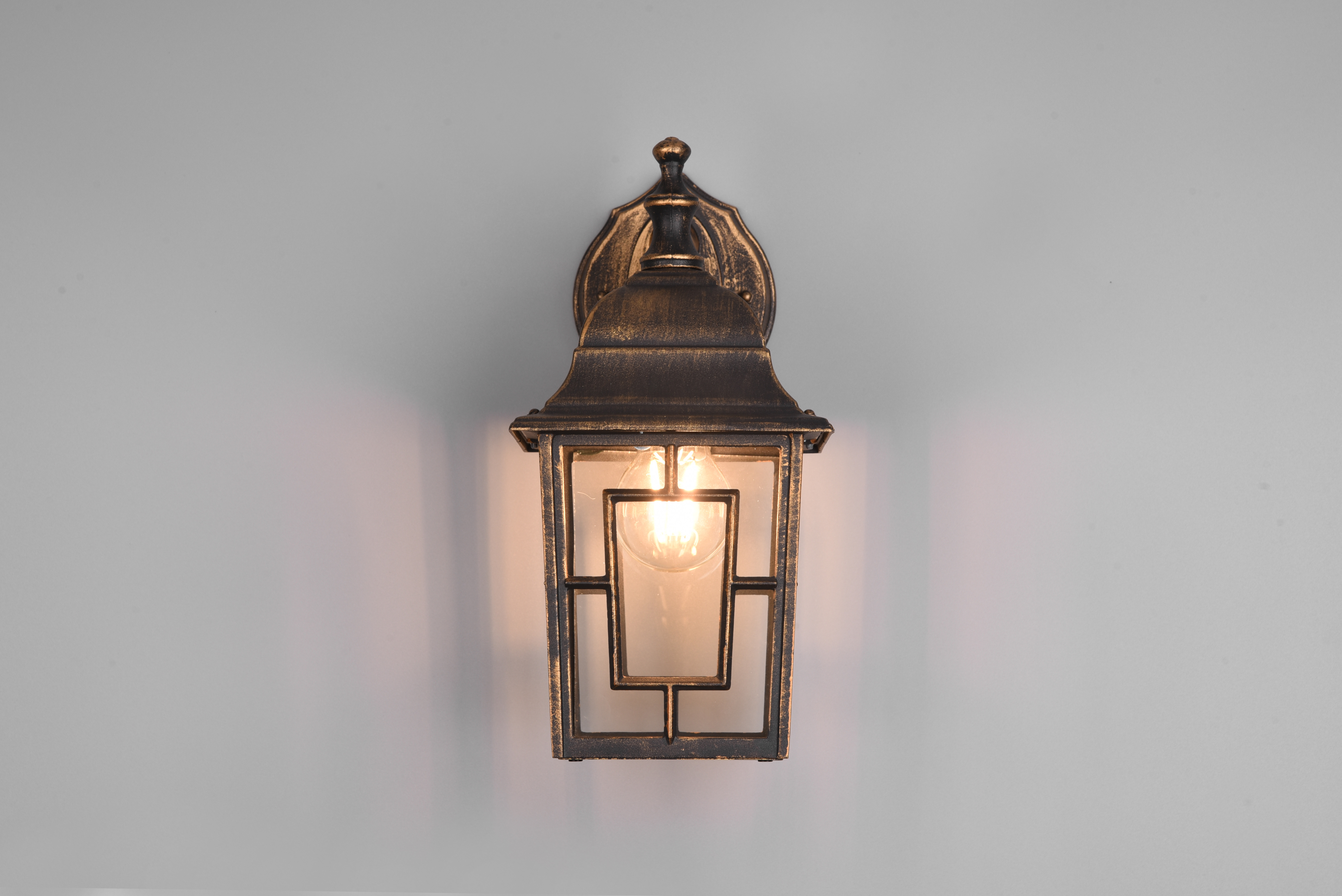 trio Wall lamp outdoor trio volturn ip44 e27 max 60w rustic