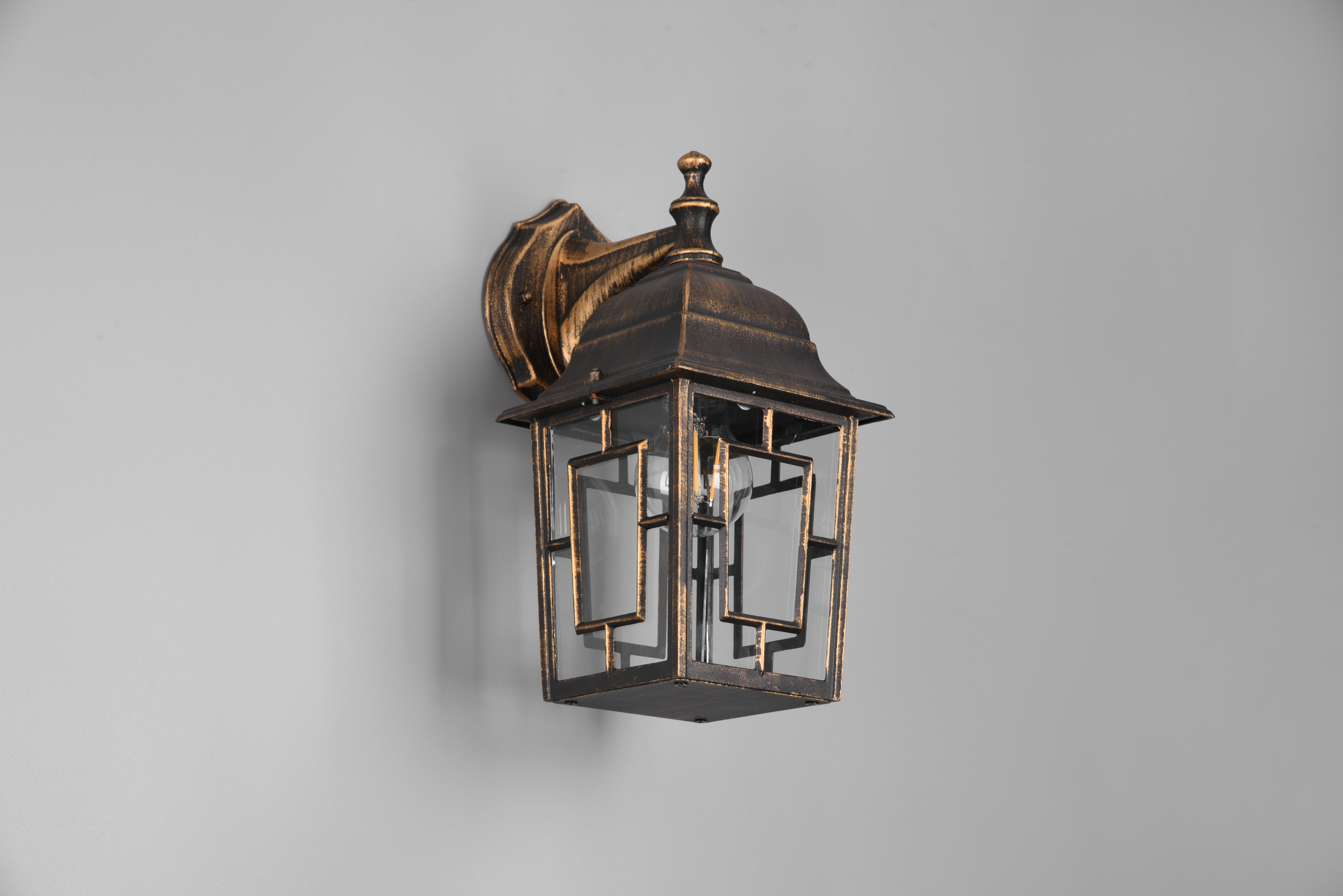 trio Wall lamp outdoor trio volturn ip44 e27 max 60w rustic