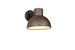 trio Vägglampa utomhus trio elbe ip44 e27 max 10w rustic
