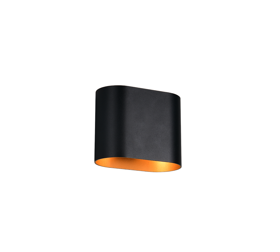 WALL LAMP TRIO ALANI G9 MAX 5W U/D BLACK/GOLD