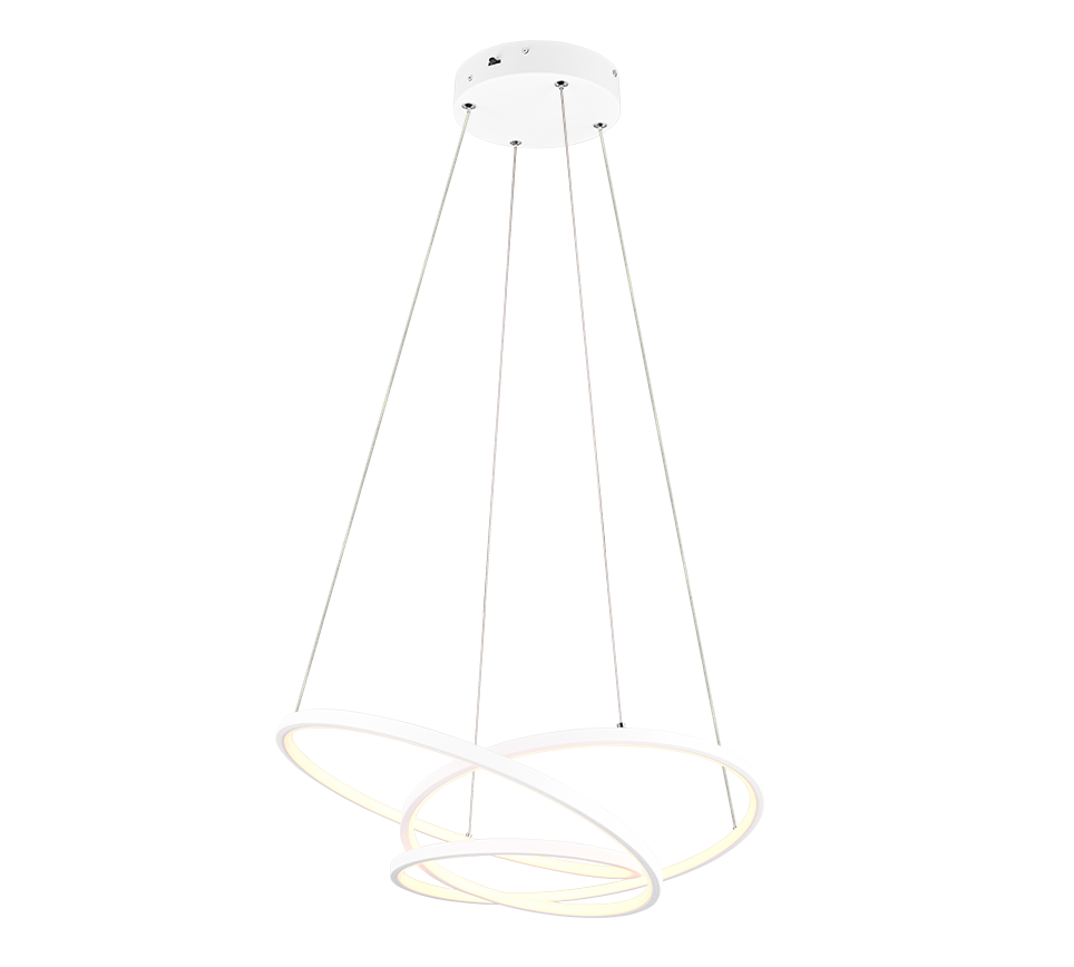 PENDANT TRIO DARVIN 640 34W/2020LM 3CCT SDIM WHITE