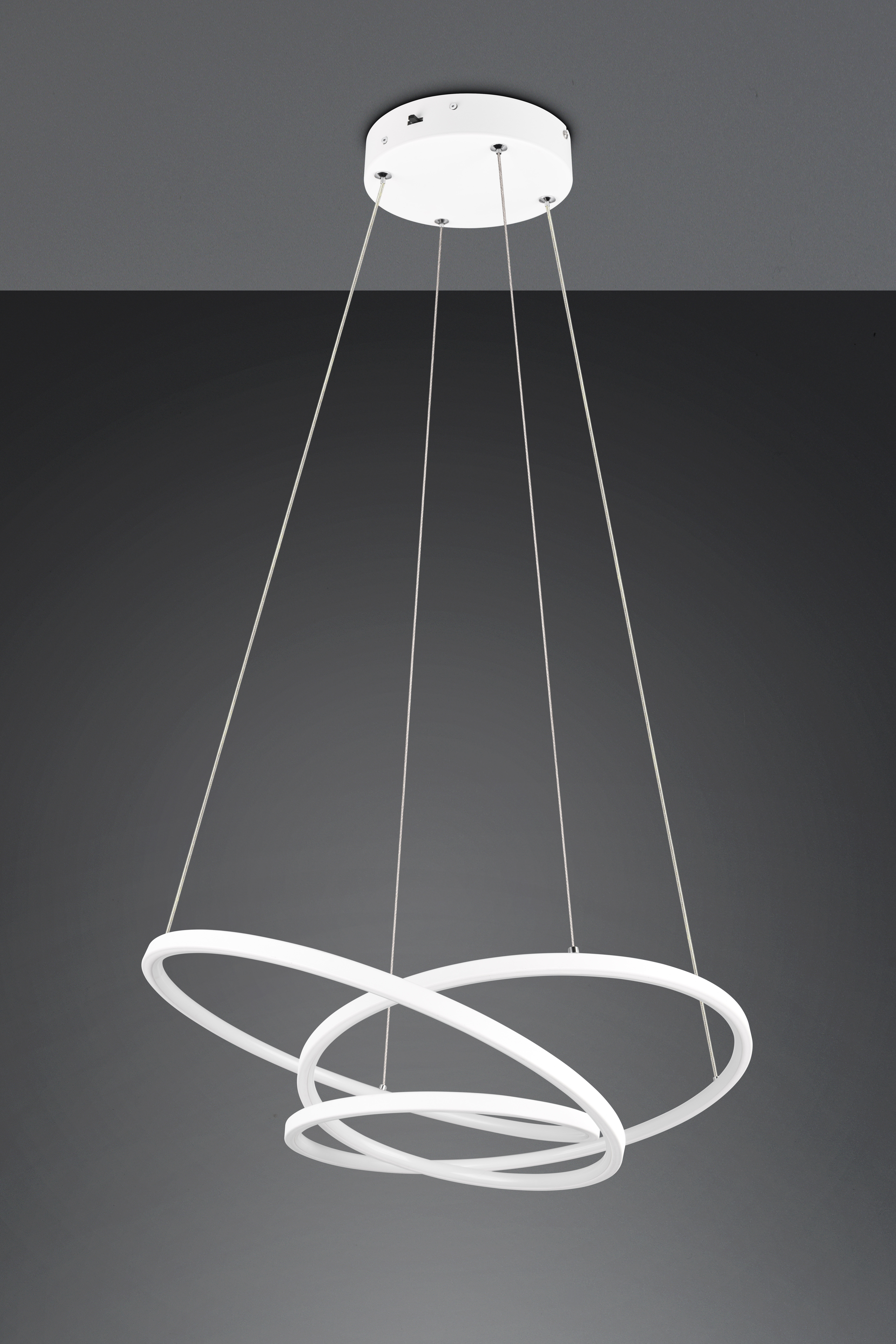 trio Pendant trio darvin 640 34w/2020lm 3cct sdim white