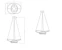 trio Pendant trio darvin 640 34w/2020lm 3cct sdim gold