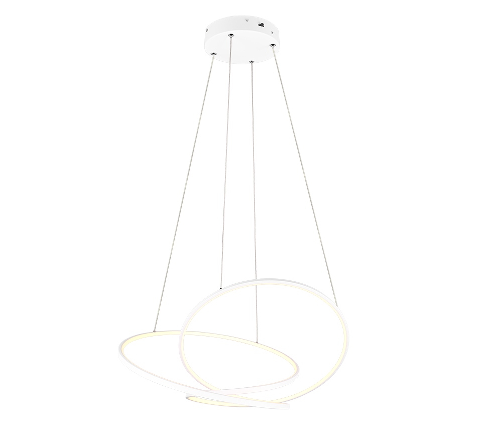 PENDANT TRIO DARVIN 840 52W/3220LM 3CCT SDIM WHITE