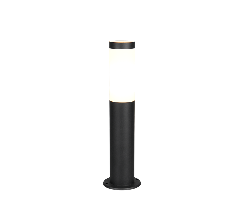 BOLLARD TRIO TRIOTO 450 IP44 E27 MAX 25W MATT BL