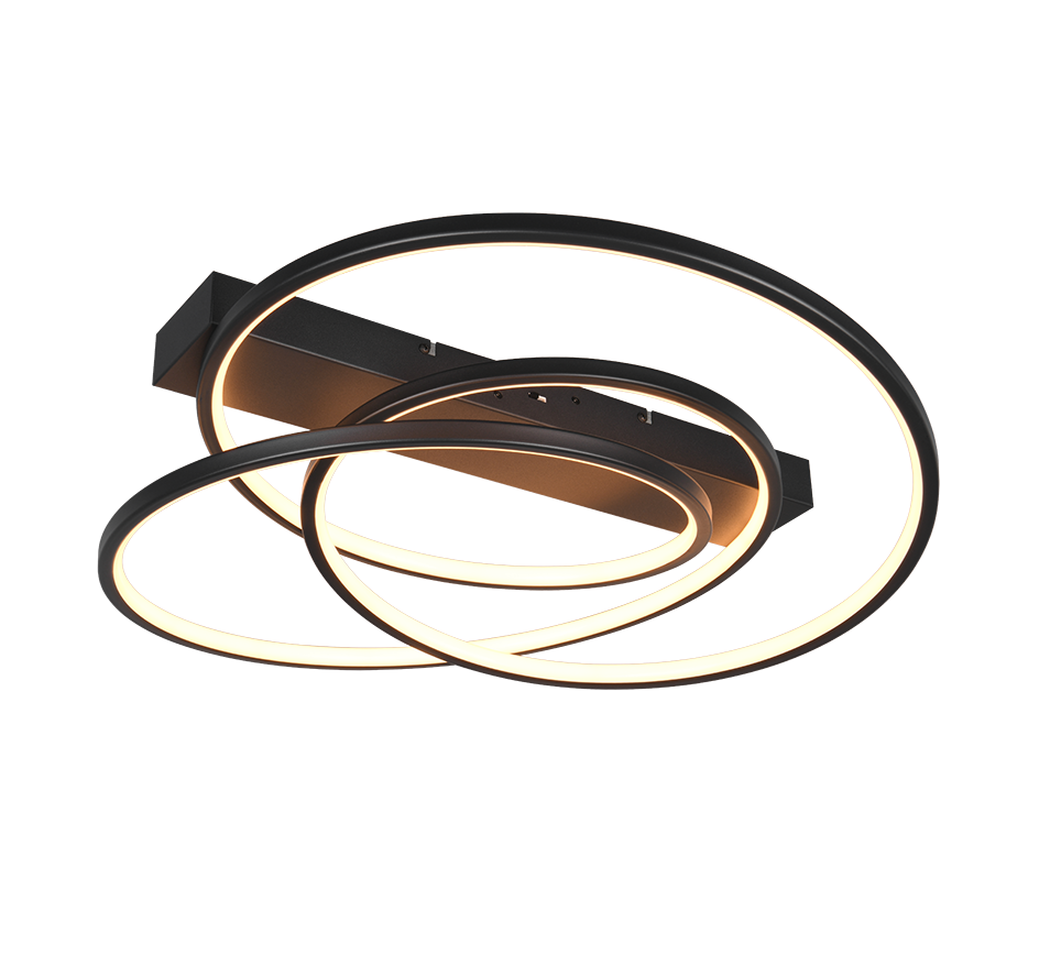 CEILING LAMP TRIO DARVIN 34W/2020LM 3CCT SDIM BL