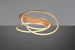 trio Ceiling lamp trio darvin 34w/2140lm 3cct sdim gold
