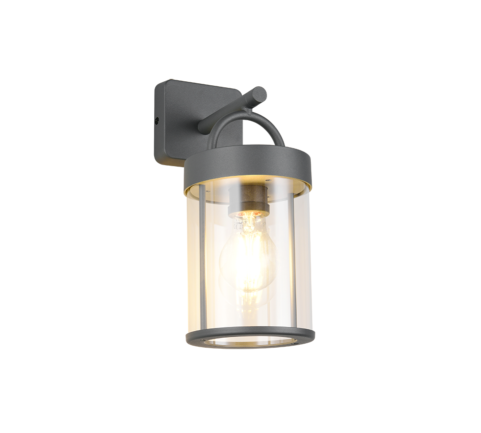 WALL LAMP OUTDOOR TRIO ALMERIA IP44 E27 MAX 28W ANTRACIT