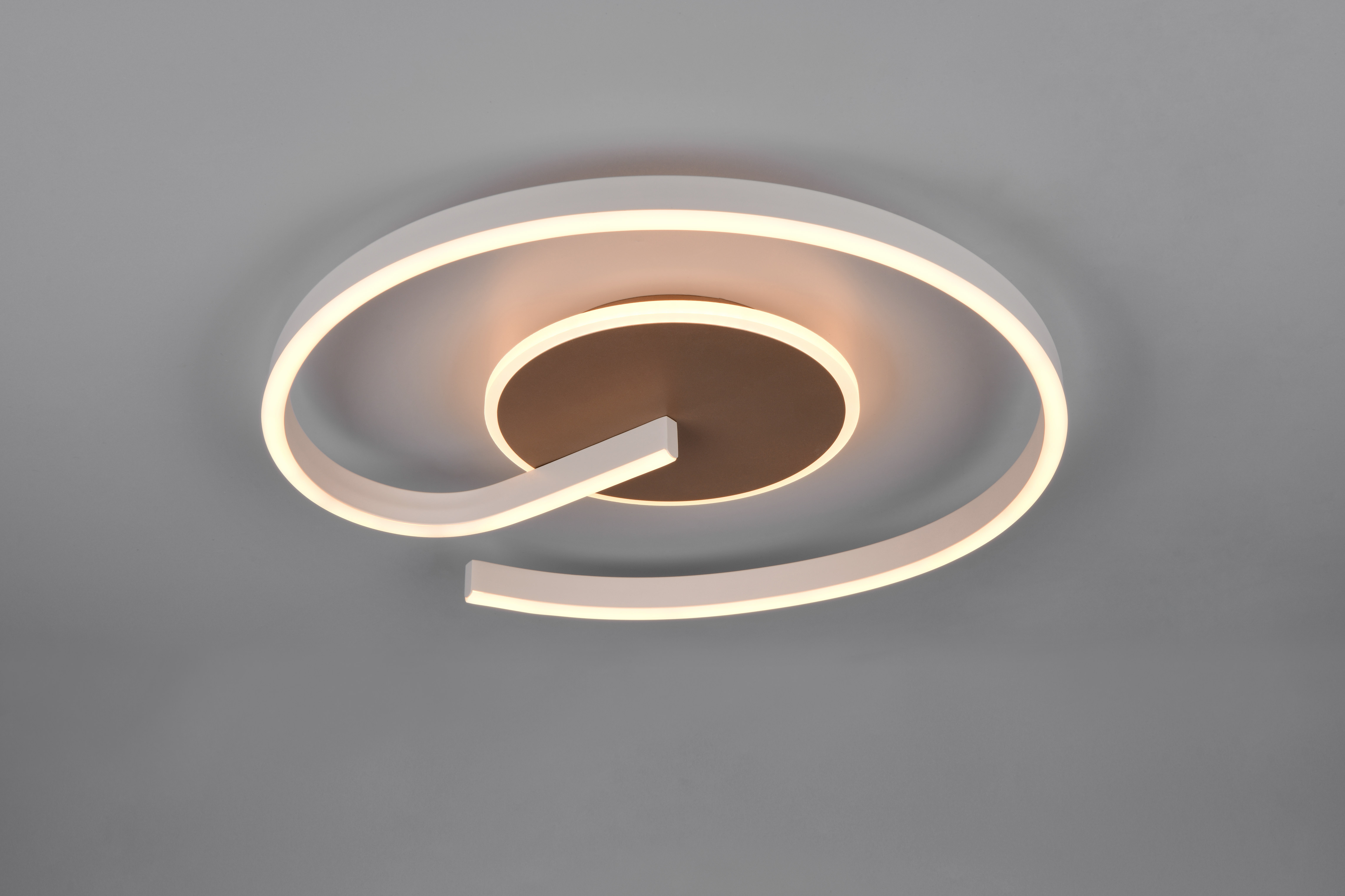 trio Ceiling lamp trio calle 500 21w/900lm 3cct sdim coffe