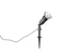 trio Kohdevalaisin trio caceres ip44 e27 15w/1500lm 4000k bl