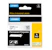dymo Dymo rhino poly 12mm bk/clr rhino clear perm poly 12mm