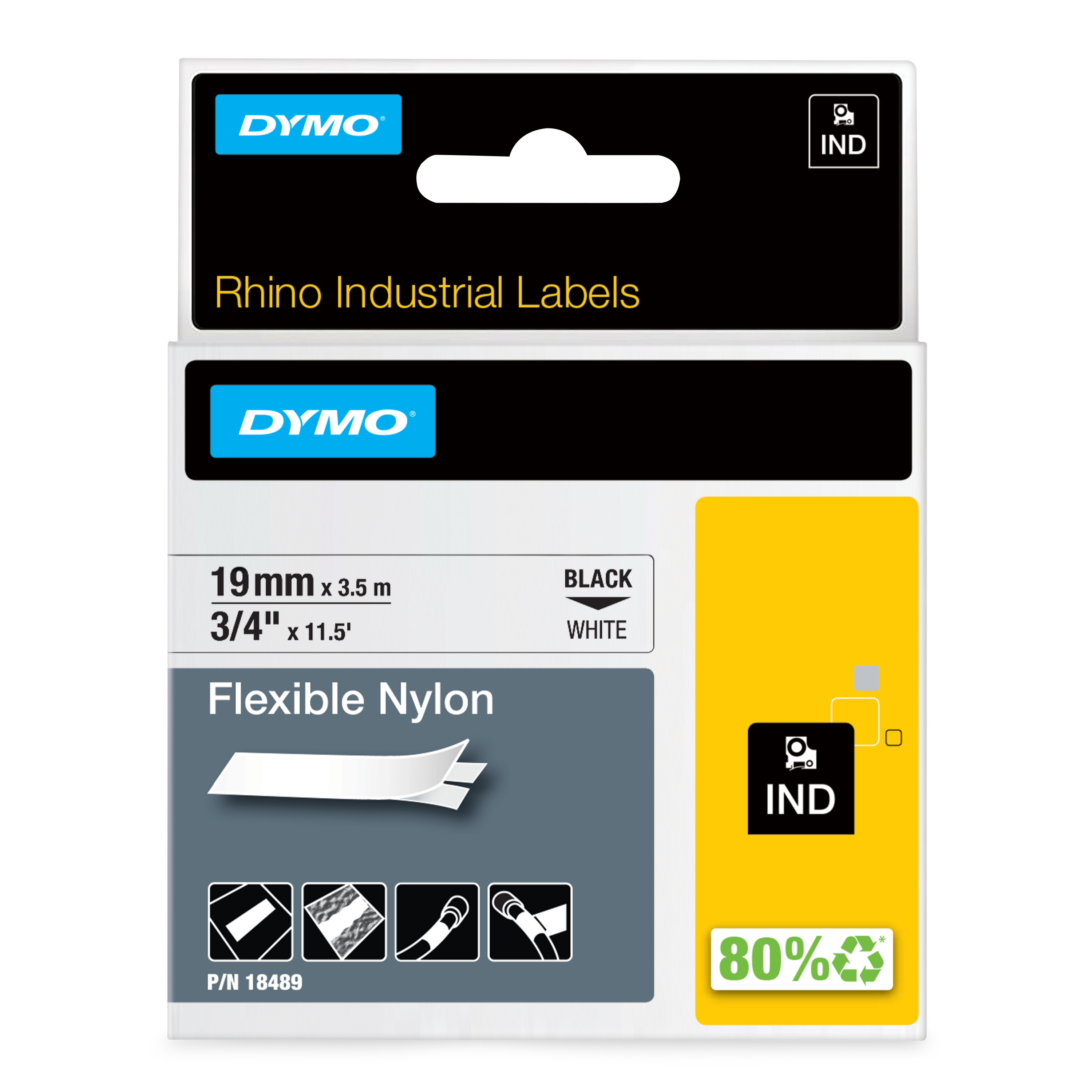 dymo Dymo rhino teippi rh 19mm mu/valk joust nylon