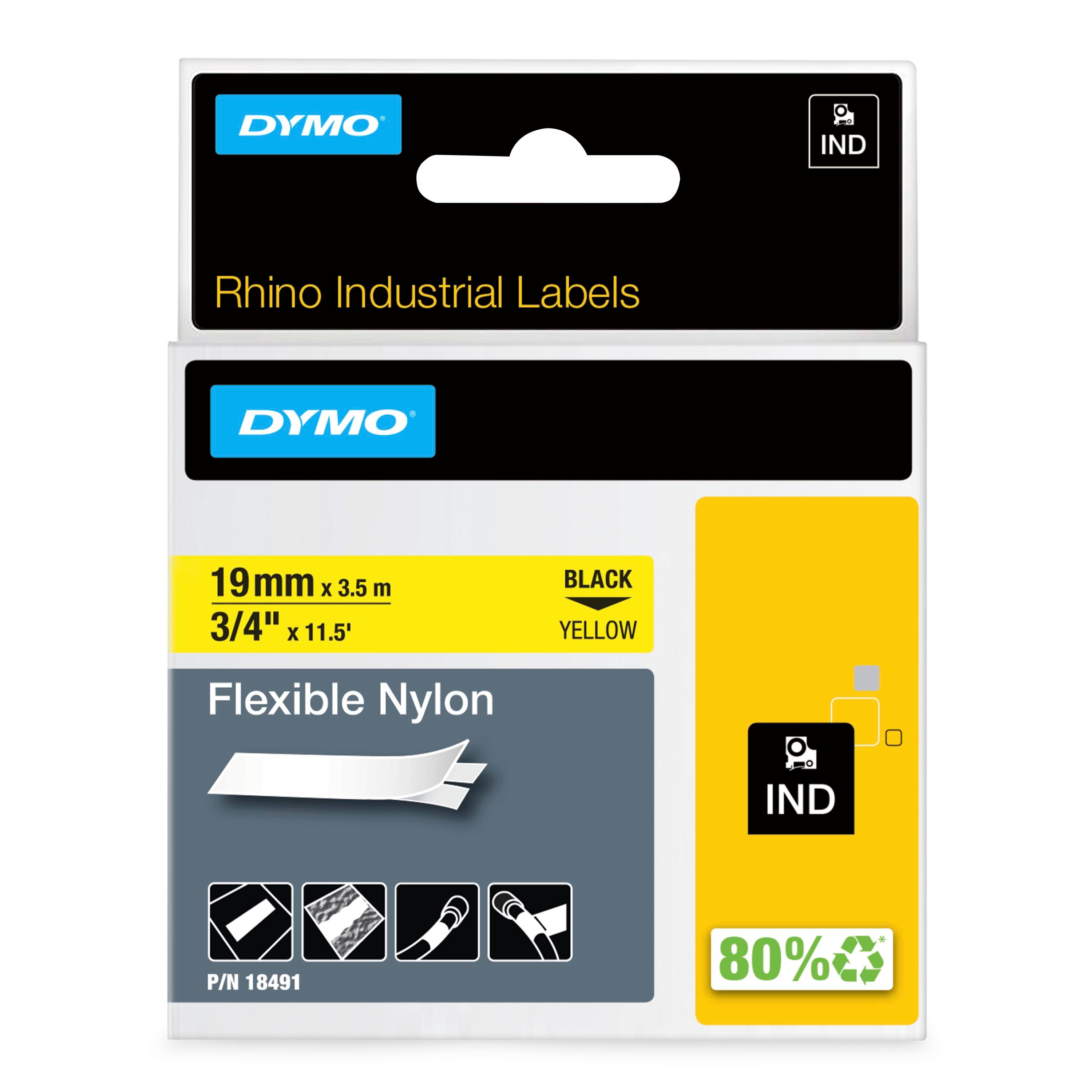 dymo Dymo rhino teippi rh 19mm mu/kelt joust nylon