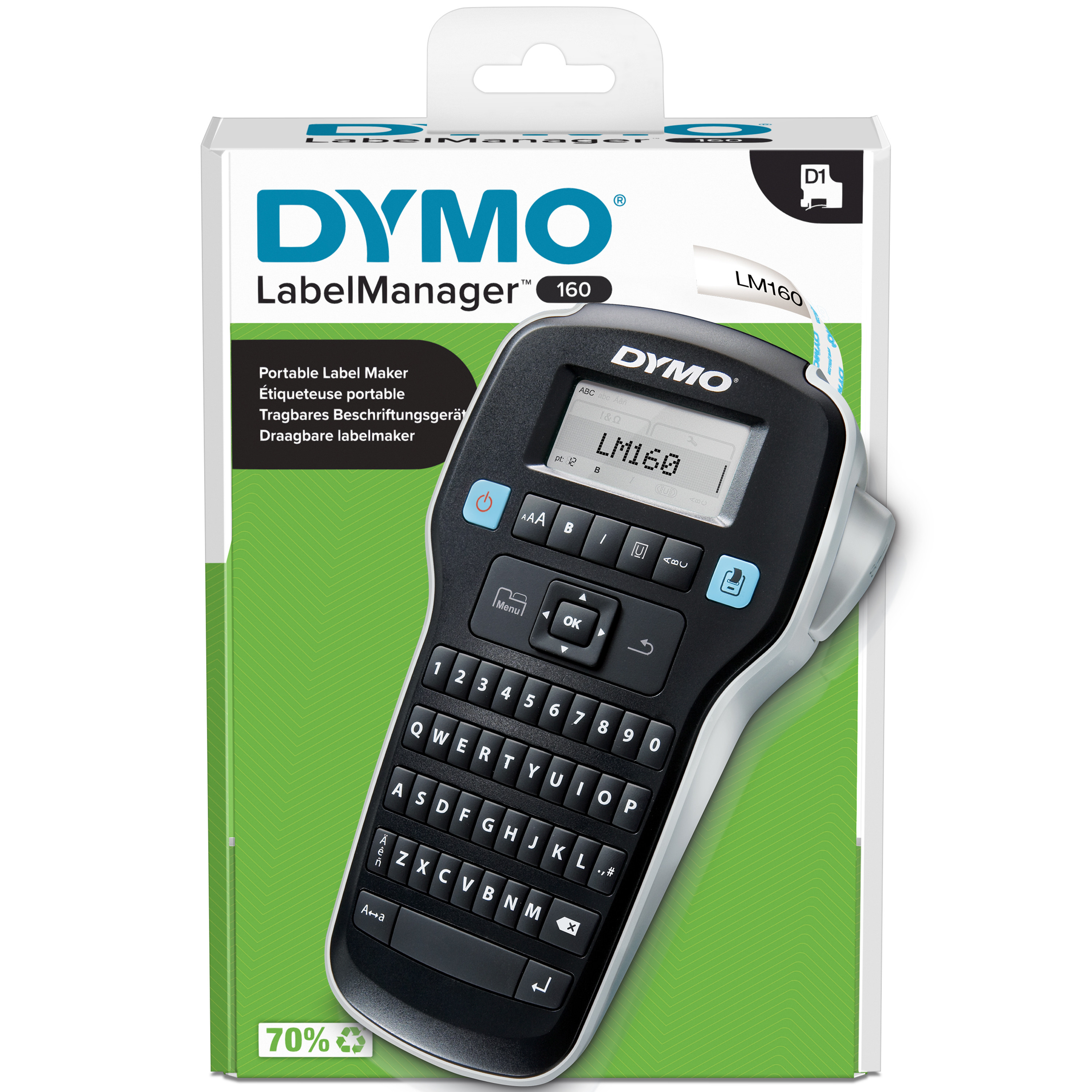 DYMO LM 160 Label maker DY LM 160 PRINTER QWY BOX