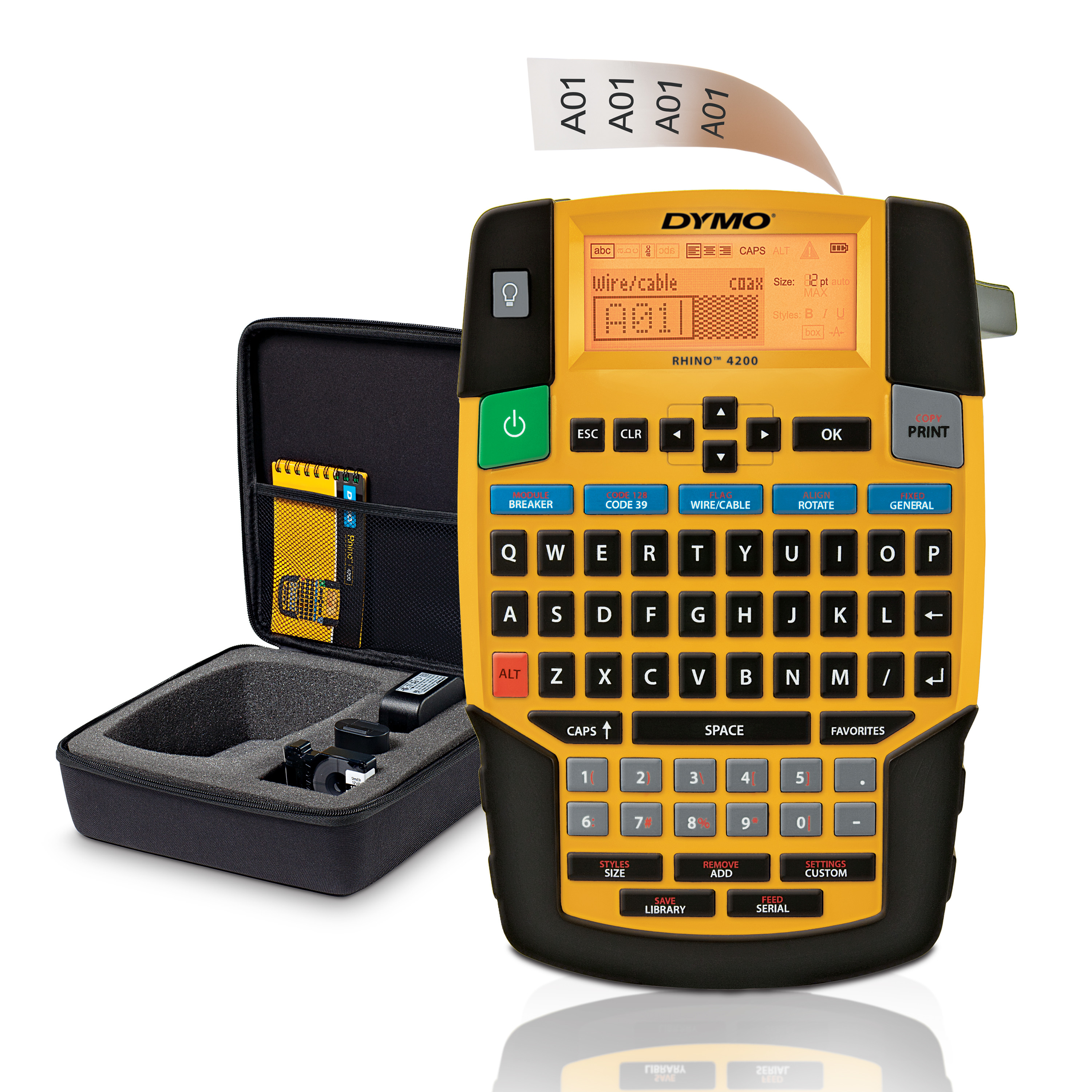 Rhino 4200 Label maker Kit DY RH 4200 PRINTER QWY KIT EU