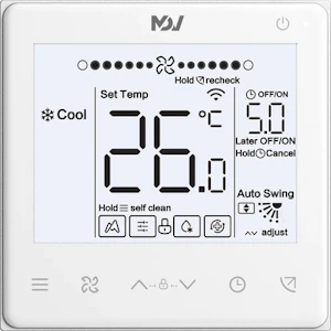 midea V8 wired controller wdc3-86s