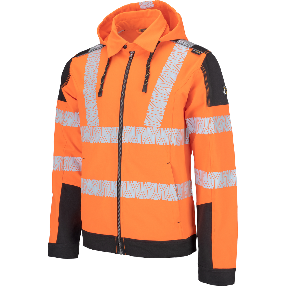 cerva Stretch arbets jacka cerva dayboro pfm orange 50