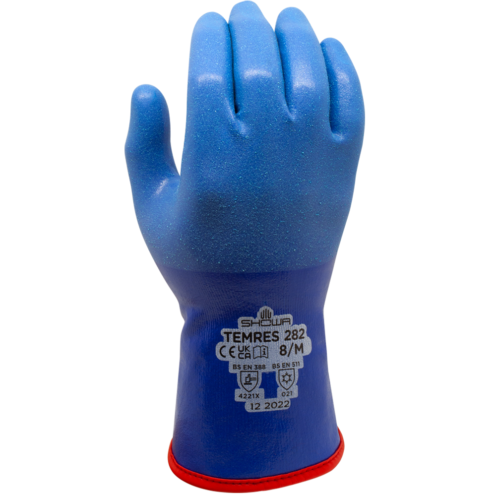 PU-GLOVE SHOWA 282 TEMRES WINTER 8 BLUE