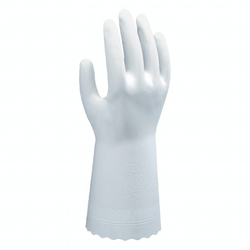 showa Pvc-handske showa b0700r vit str 7