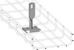 mp bolagen Yoke, wire mesh tray 120-600 mm