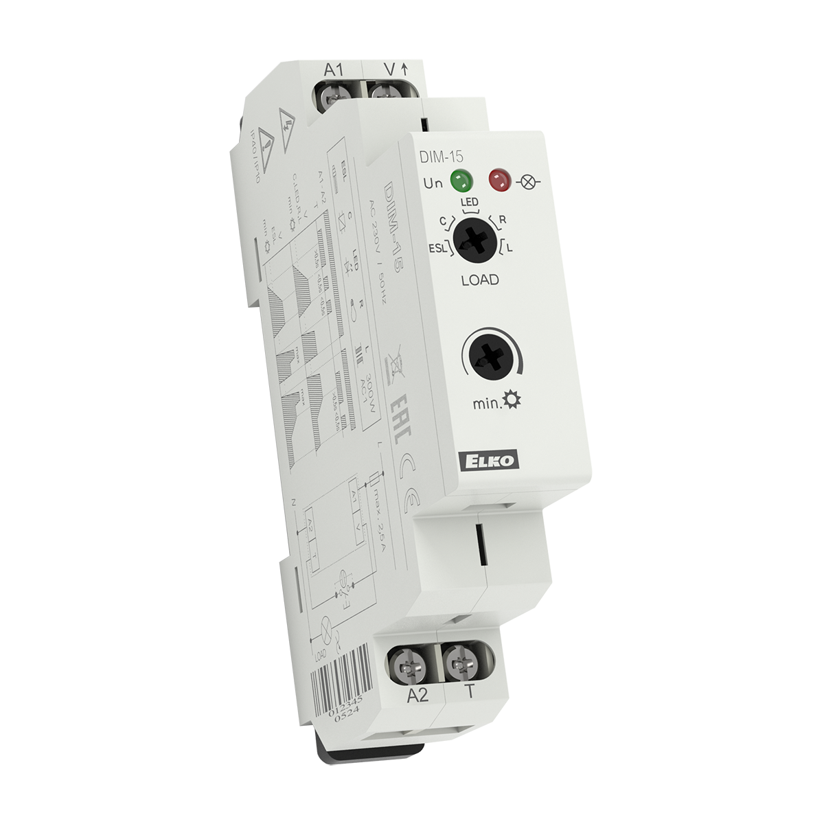 VALONSÄÄDIN ELKO-EP DIM-15 HIM. LED/ESL 1M DIN