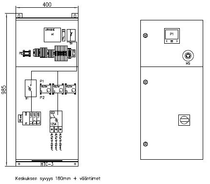 utu Group switch panel ahma ahma ksk075m