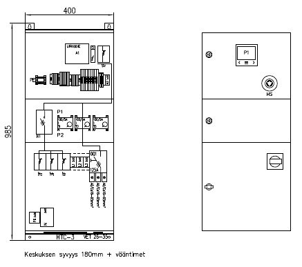 utu Group switch panel ahma ahma ksk075m-3f