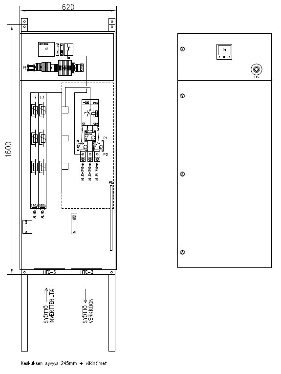 utu Group switch panel ahma ahma ksk150m-2f