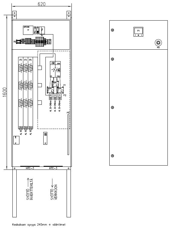 utu Group switch panel ahma ahma ksk150m-3f