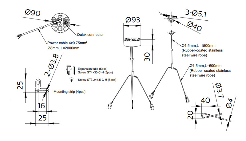 philips Mechanical accessories rc159z suspension set sme-4 wh