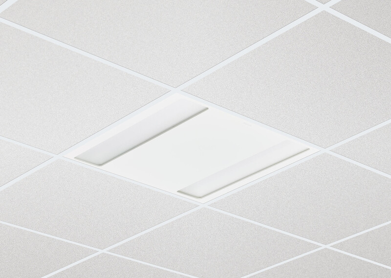 philips Uppoasennusval corel. recessed 3600-6000lm 840 600x600 noc