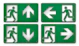 philips Utrymningsarmatur em159c wl/cm exit sign m3 elb