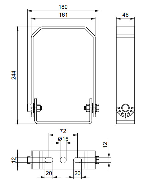 philips Mekaniska tillbehör coreline h by121z g5 br l200
