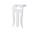 castor Gipsklammer runde g-b-13 hvit 20pk