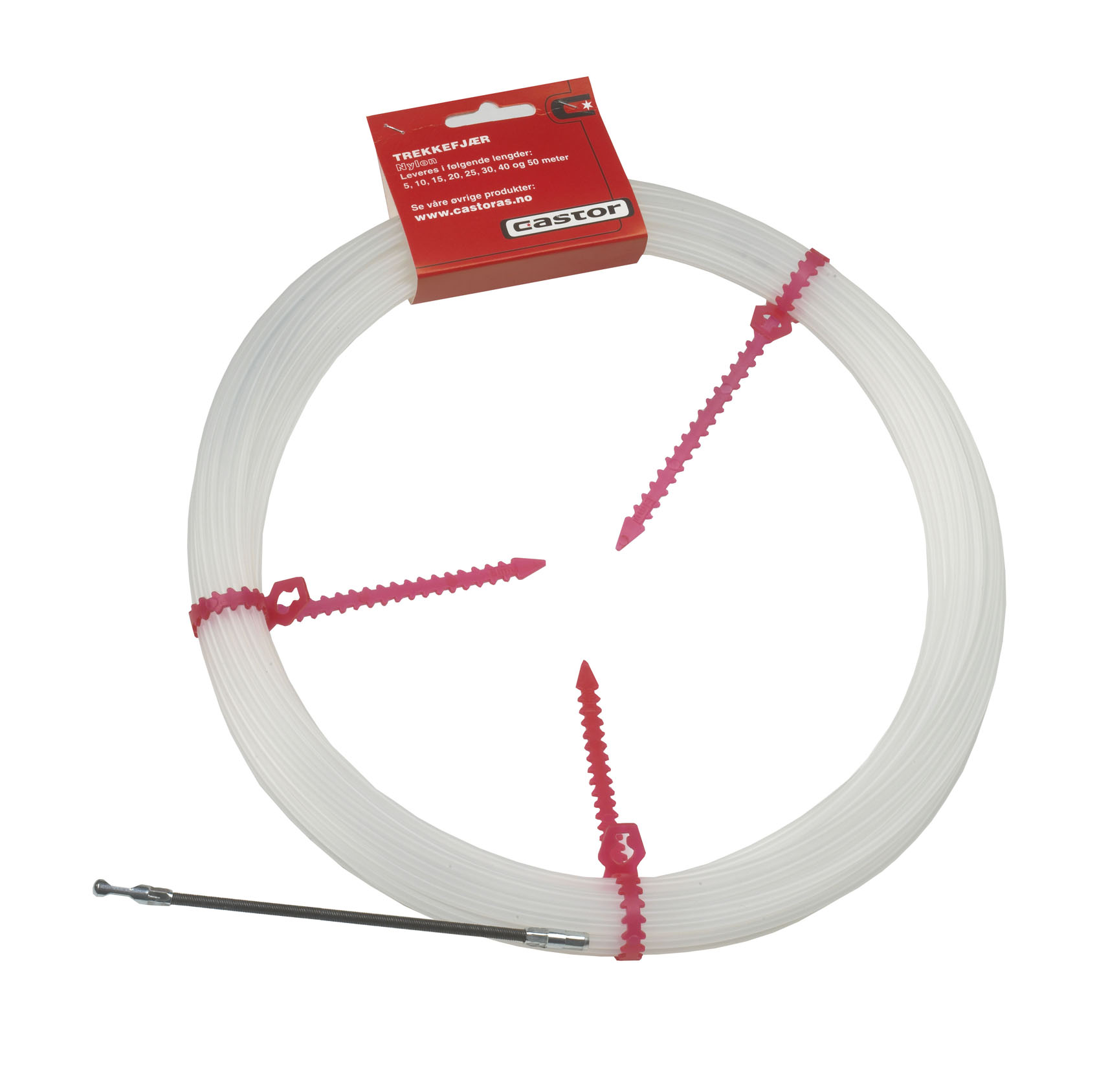 Trekkefjær 50m nylon