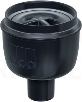 TRAPO APATINĖ DALIS EASYFLOW DN50, H167, PP, VERTIKALUS