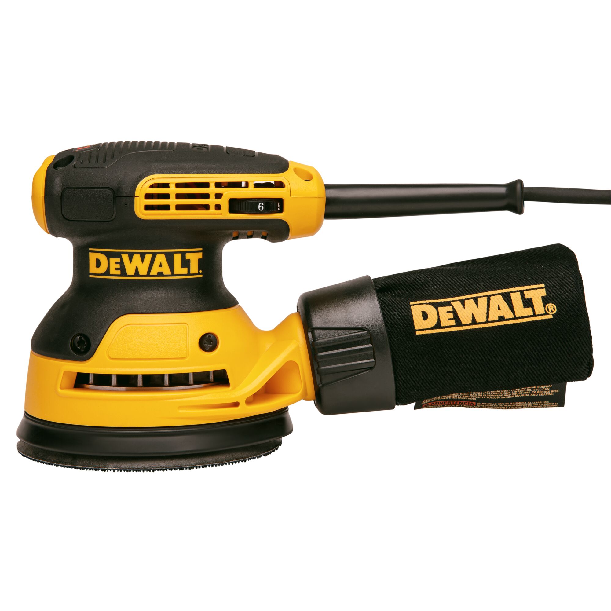 RANDOM ORBITE SANDER DEWALT DWE6423B 125 MM SOFT BAG