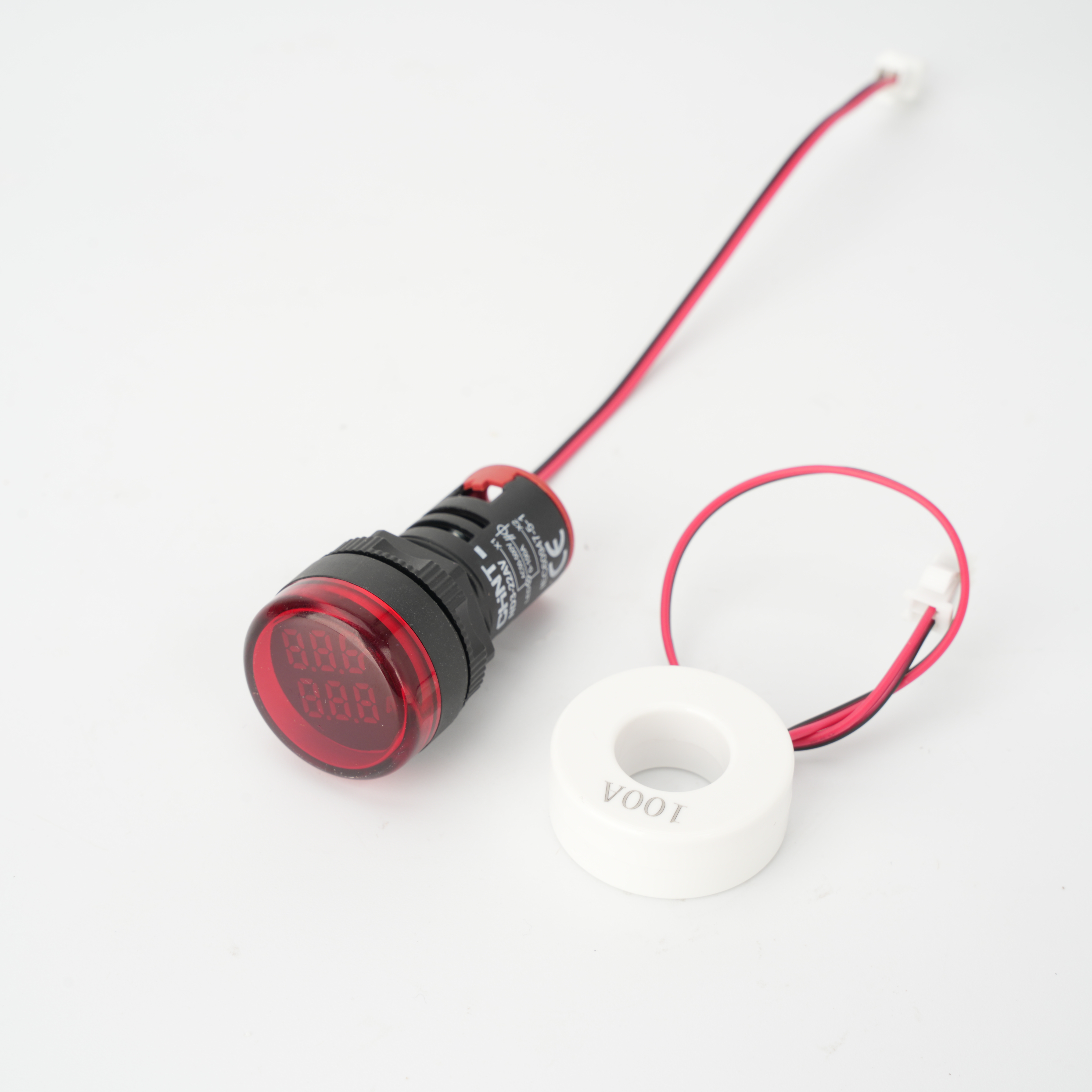 LED INDIKATORS M22 AMP+VOLT SARK.