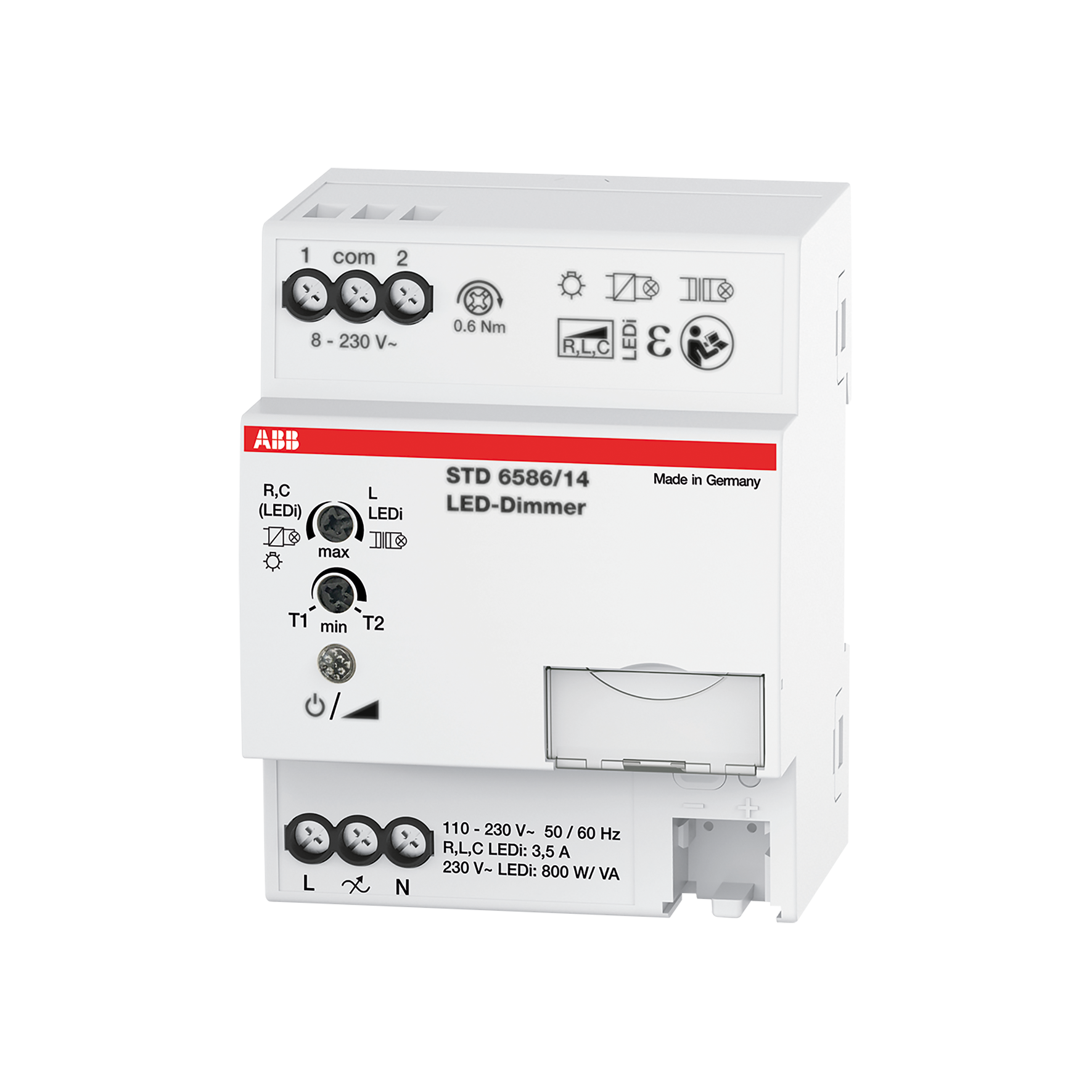 DIMMER MDRC LED DIN 800
