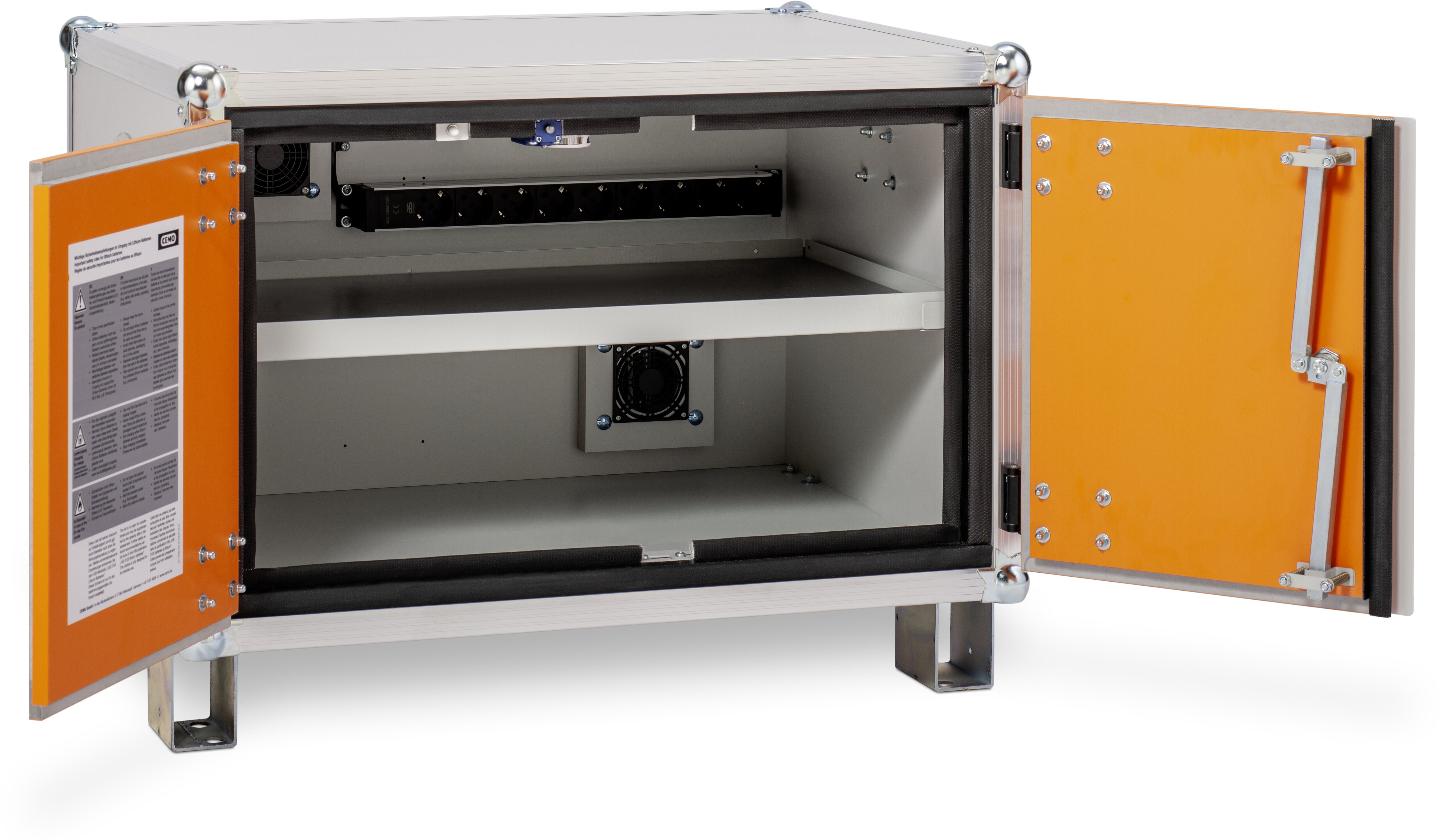 cemo Battery charging cabinet premum 8/5, 1-vaihe