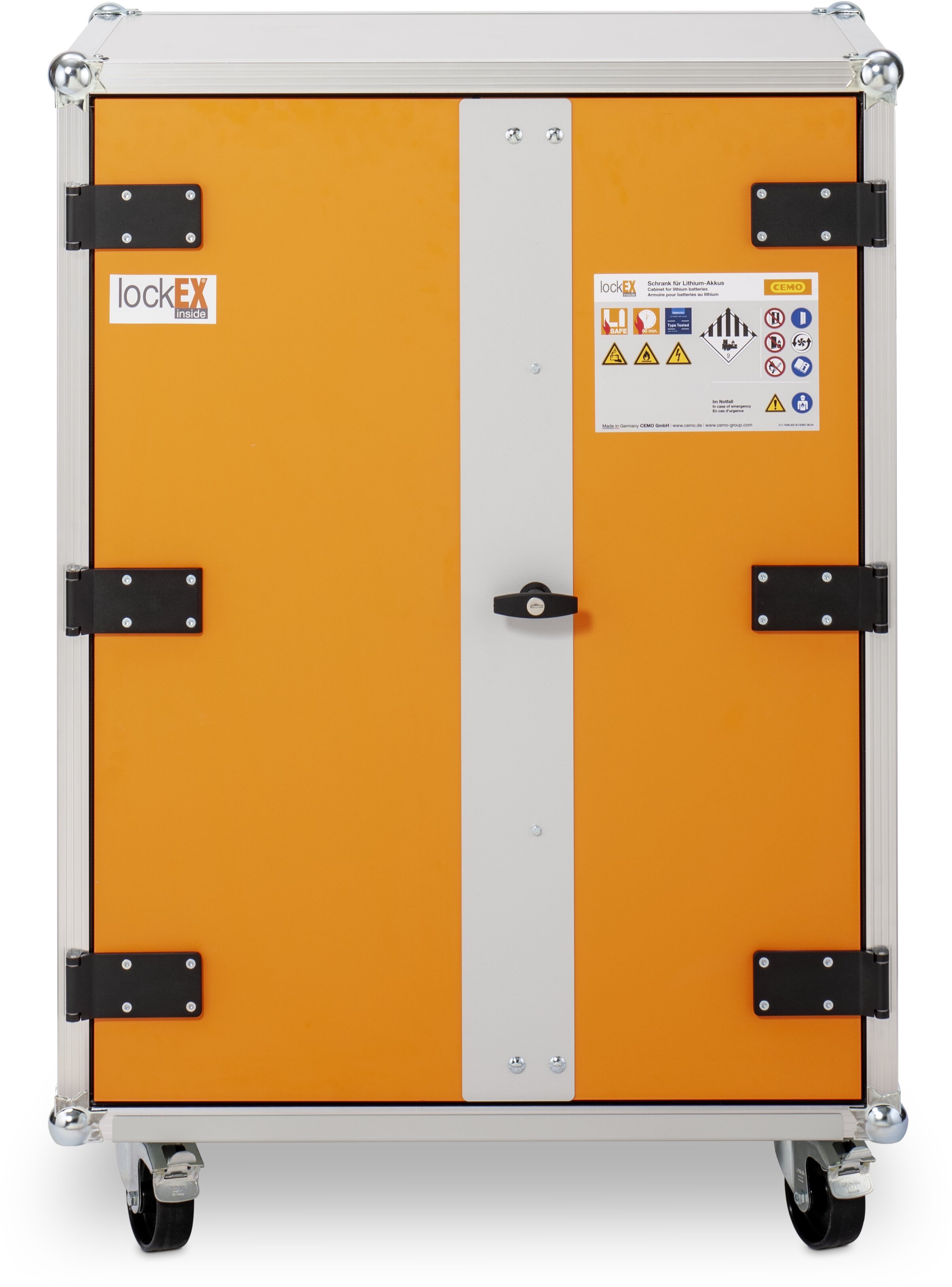 cemo Battery charging cabinet basic 8/10, 3-vaihe