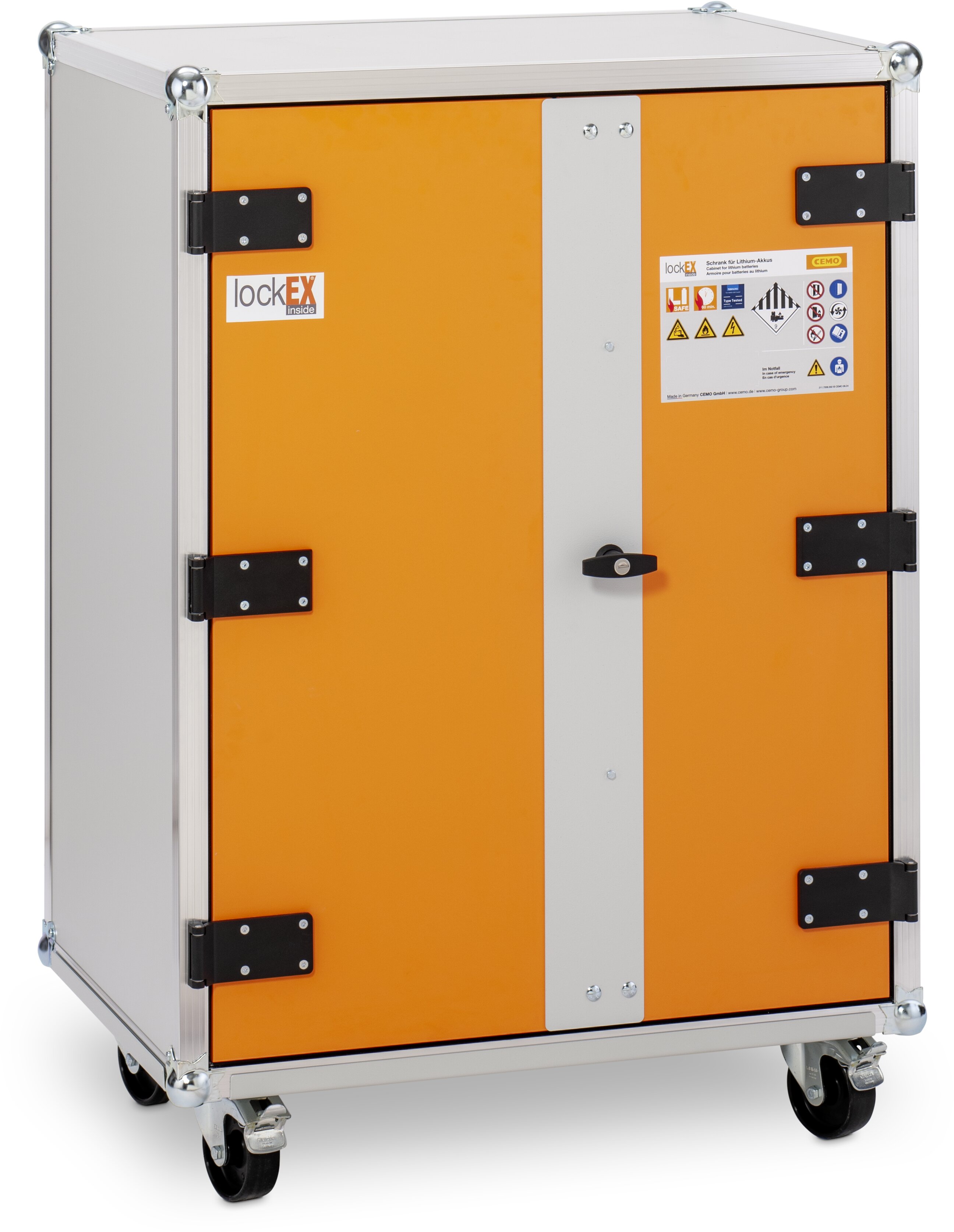 cemo Battery charging cabinet basic 8/10, 3-vaihe