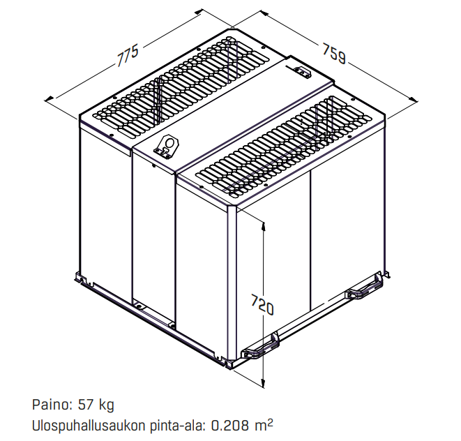 fläktgroup Takfläkt fläktgroup stec-5-304-2-0-2  tryckreg.