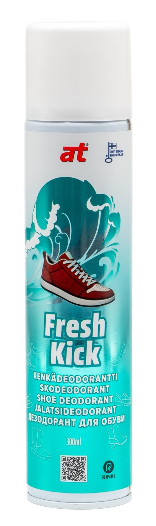 at Kenkädeodorantti at fresh kick 300ml