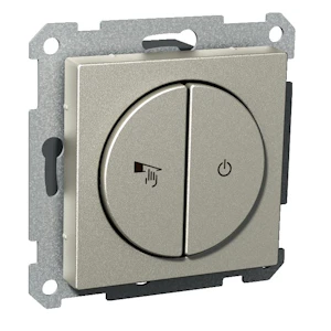 schneider electric Dimmer brytare/dimmer 8a/300va metal