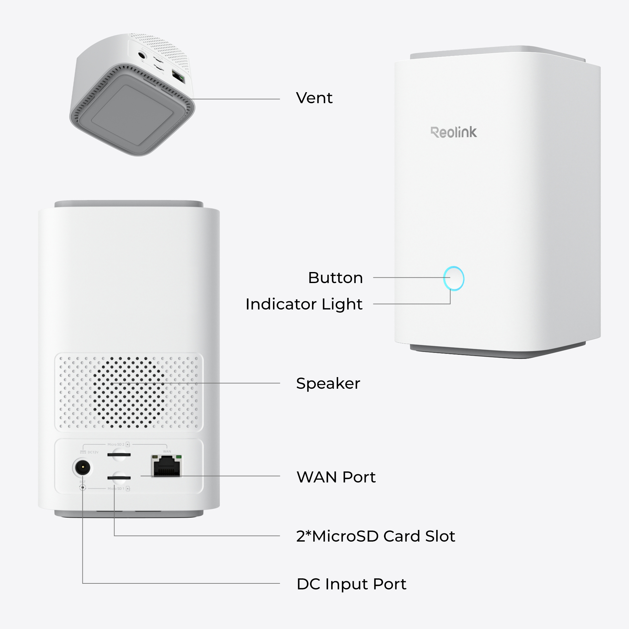 reolink Home hub reolink wifi6 dc12v/1a 1tb*2 8cameras